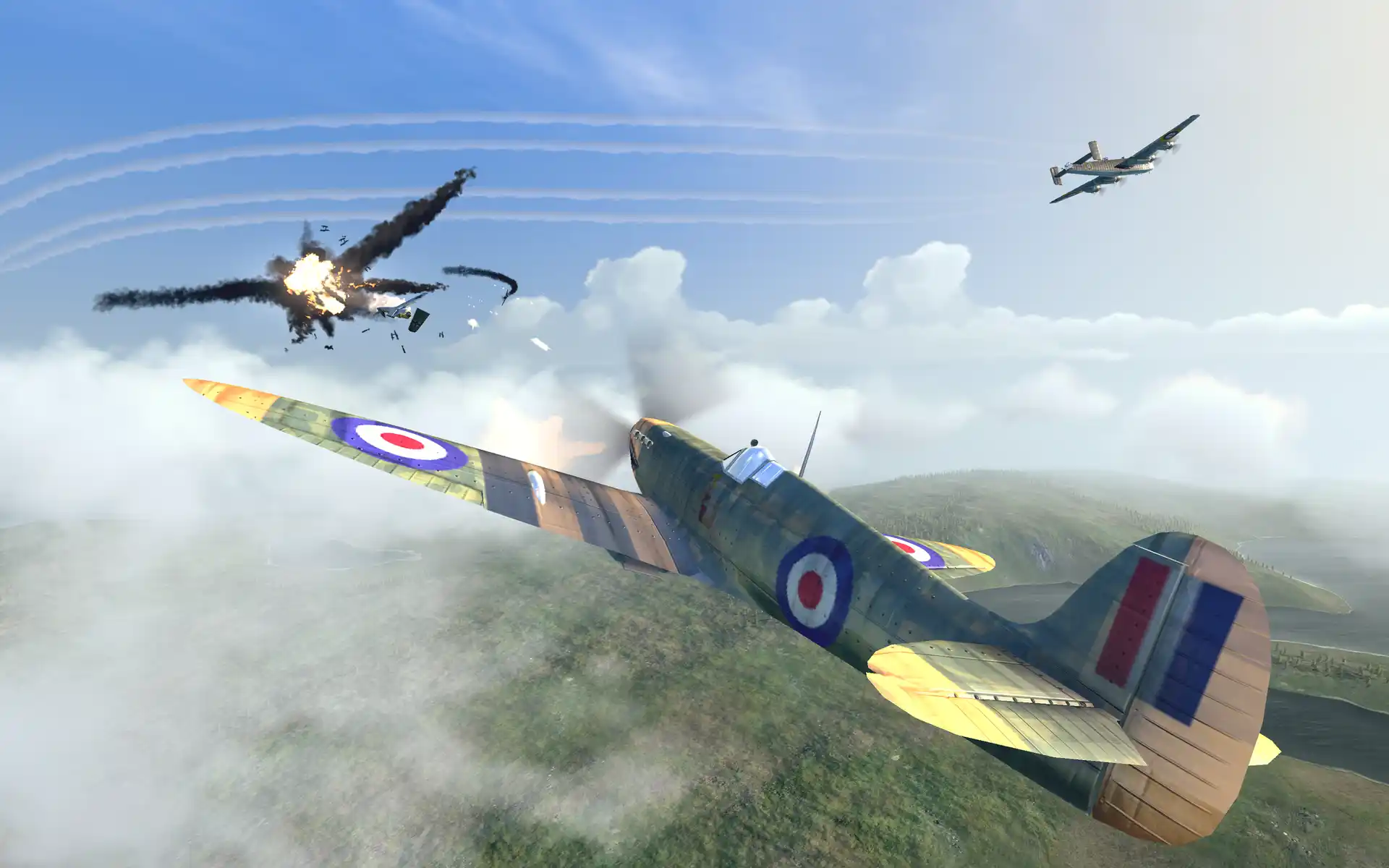 Warplanes: WW2 Dogfight gameplay image 1