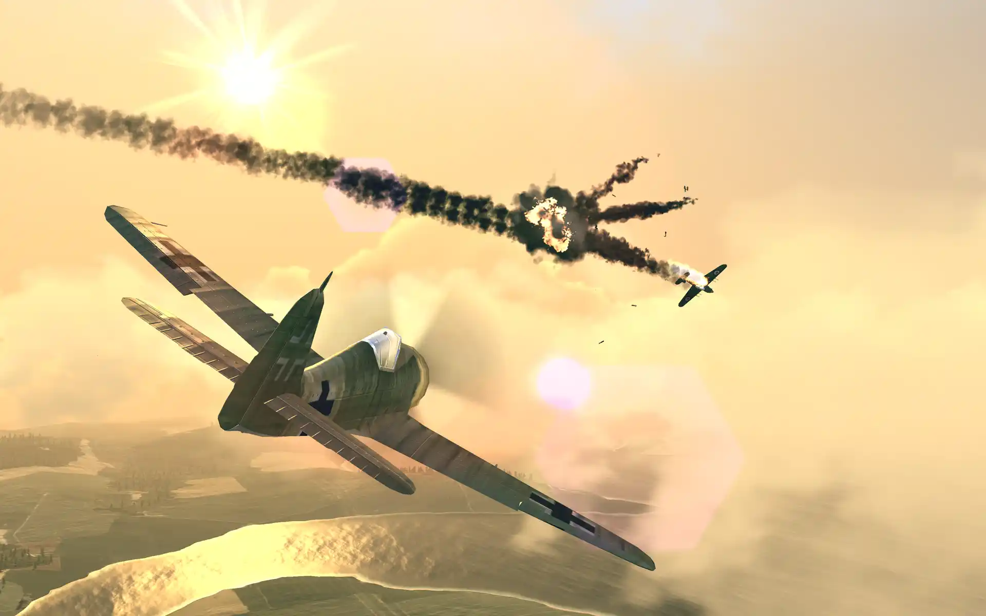 Warplanes: WW2 Dogfight gameplay image 2