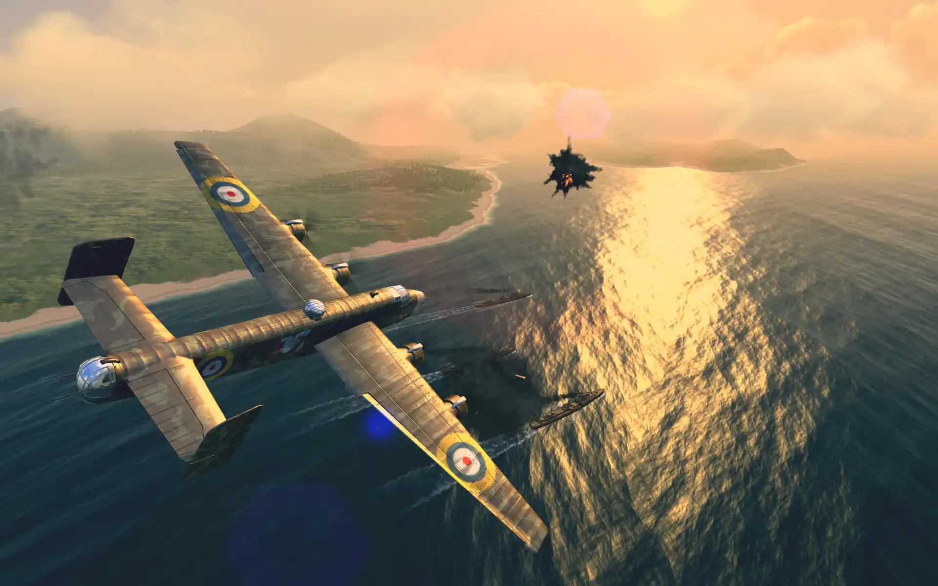 Warplanes: WW2 Dogfight gameplay image 3