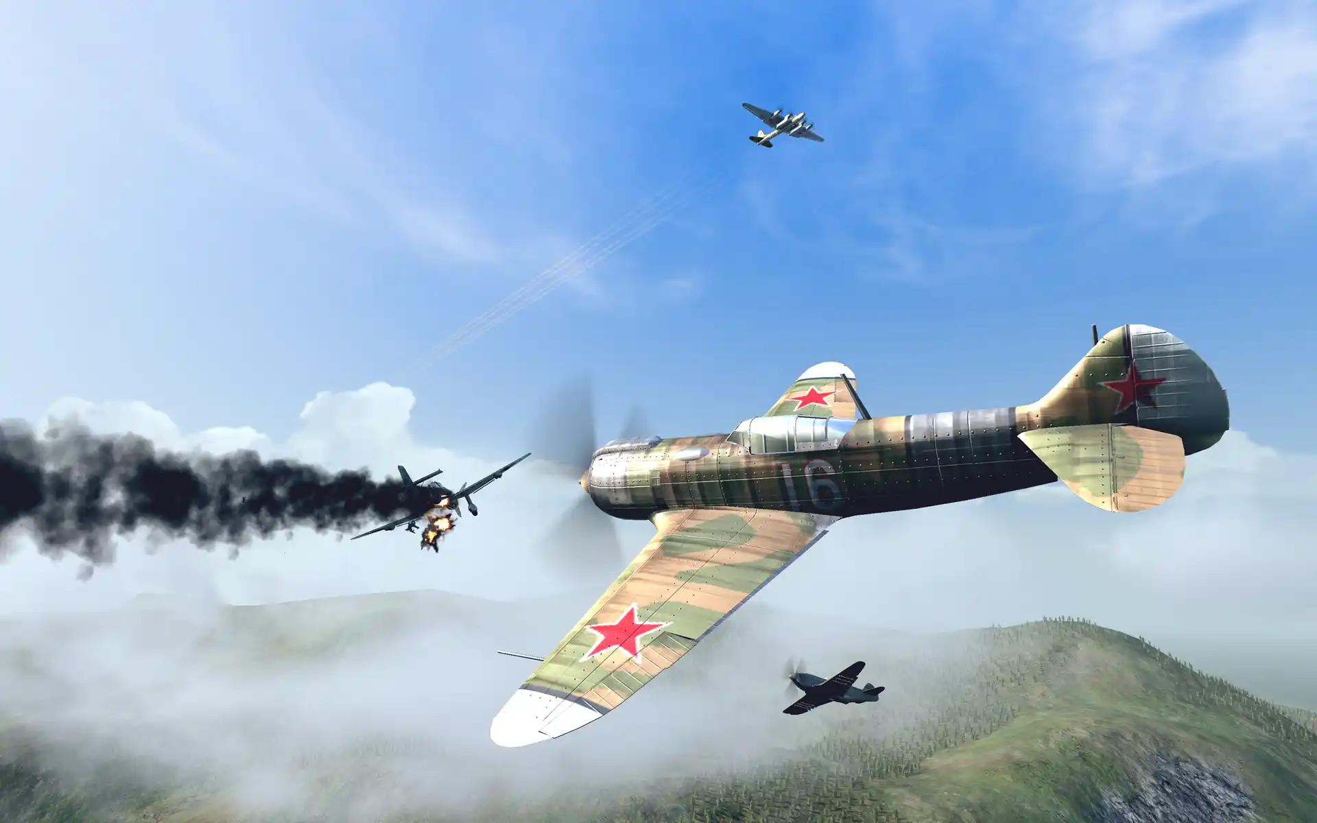 Warplanes: WW2 Dogfight gameplay image 3